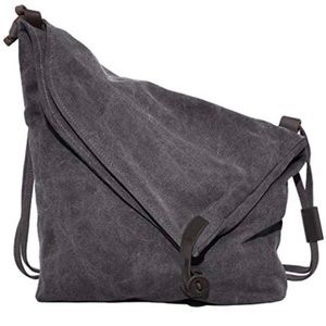 Canvas Cross Body Purse Unisex Messenger Bag